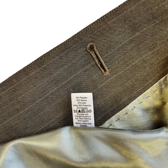 TALL Long Tall Sally UK Linen Blend Blazer Sz UK 10 (US 6) - Picture 15 of 15